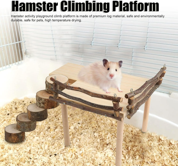Hamsterspielzeug Zum Klettern, Chinchilla, Eichhörnchen, Kaninchen, Meerschweinchen, Hamsterplattfor