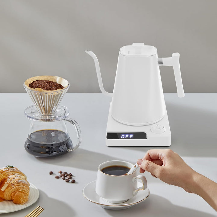 Heisswasserspender mit Echtzeit-Temperatureinstellung, Schwanenhals Wasserkocher, kitchen aid Wasser