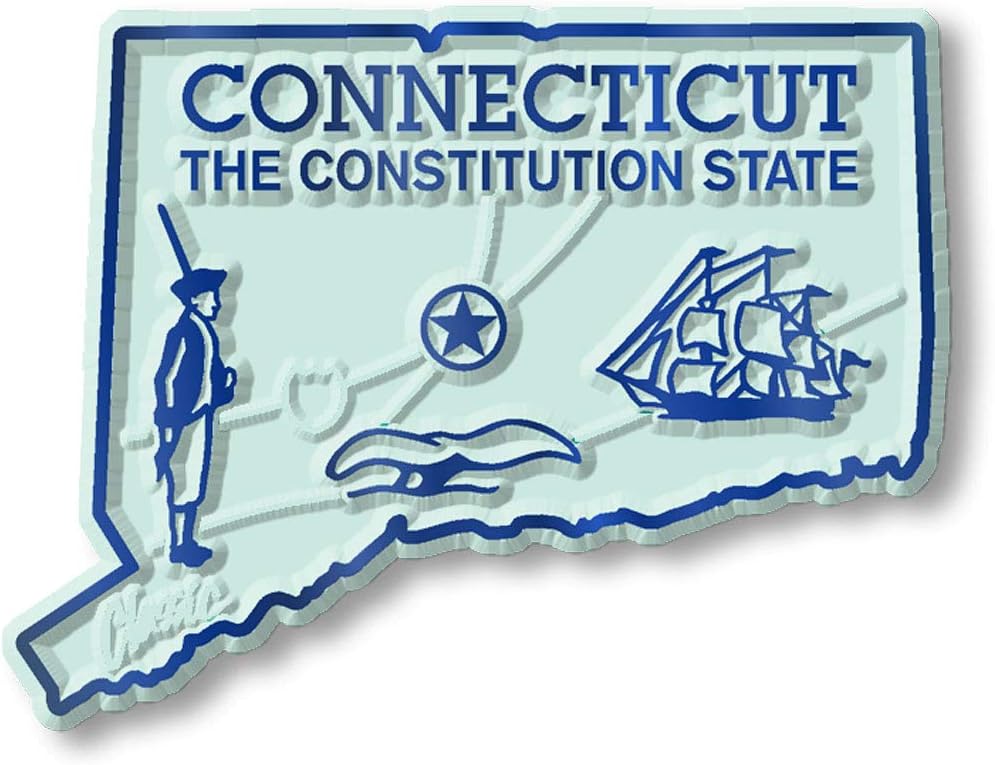 Complete State Map Magnet Collection by Classic Magnets Weiss/Opulenter Garten, Weiss/Opulenter Gart