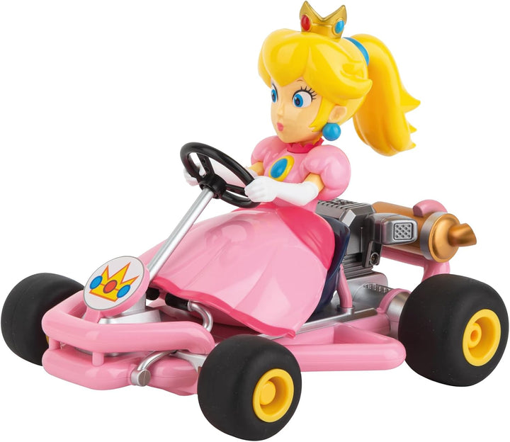 Carrera - 370200986P RC I Mario Kart I Pipe Kart Peach 24GHz Original Lizenz-Kart für spannende Renn