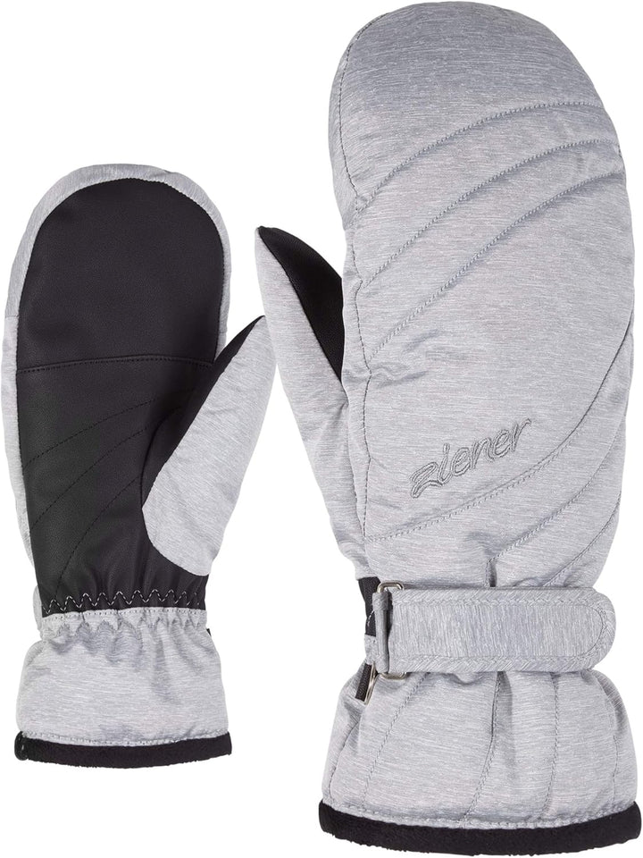 Ziener Damen Kilenis Ski-Handschuhe/Wintersport, 7.5 light melange
