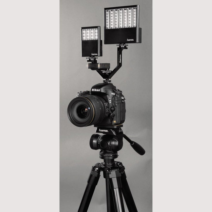 Hama Blitzschiene für Foto-/Videokameras mit Blitzschuh, V-Format, Breite 16.4 cm, V, Schwarz