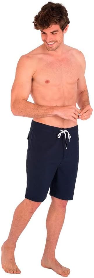 Hurley Herren O&o Solid 20' Board-Shorts, Obsidian, 44