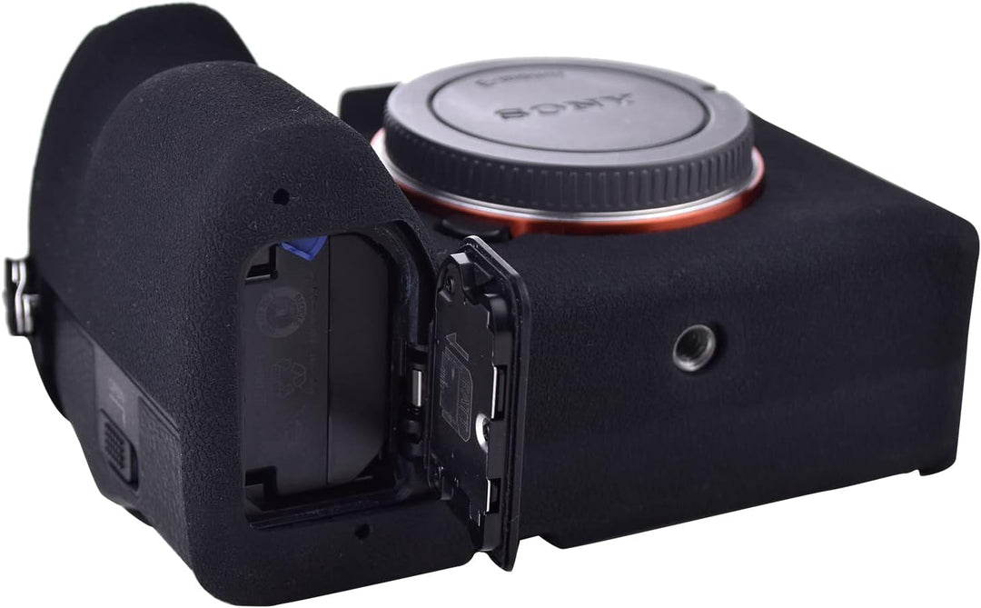 Rieibi Alpha 7 IV Digitalkamera Silikon Schutzhülle Sony A7 IV a7S III A1 Hülle Silikon Schutzhülle