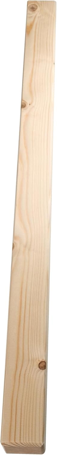 DOLLE Pfosten für Brüstungsgeländer aus unbehandelte Fichte als Mittel- End- oder Eckpfosten aufgese