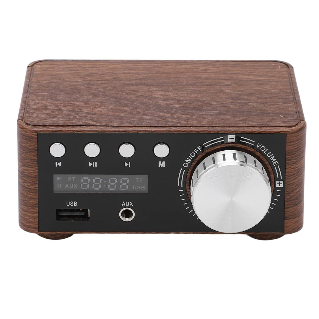 Mini Bluetooth 5.0 Verstärker Leistungsverstärker Stereo Digitalverstärker 2 Kanäle 50 W mit USB Ein