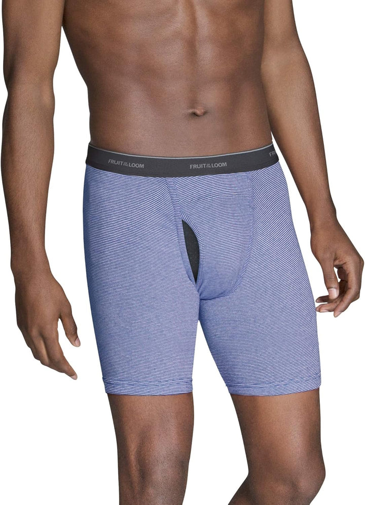 Fruit of the Loom Herren Coolzone Boxershorts Retroshorts (7er Pack) M Streifen/Solid, M Streifen/So