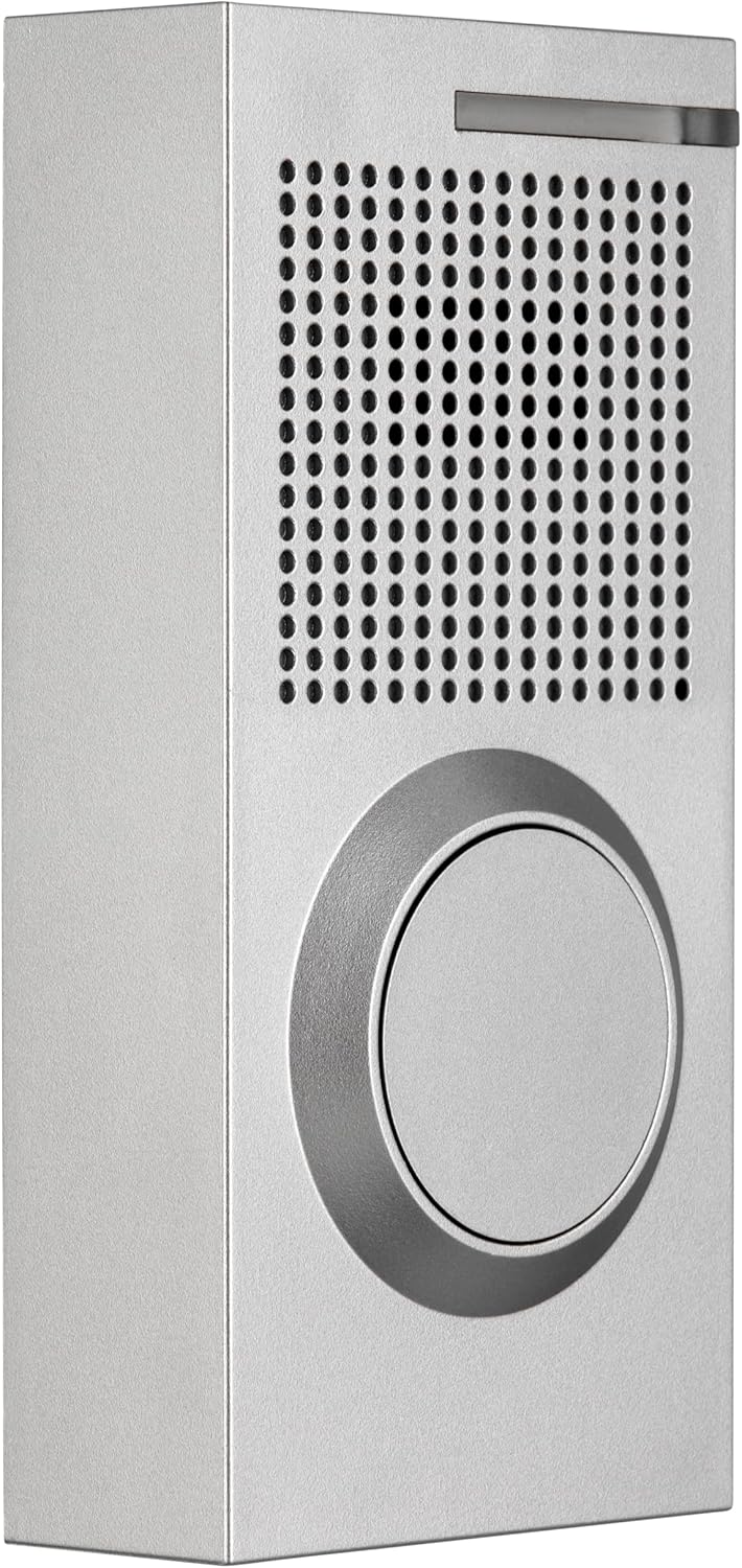 REV 0088617112 Link2Home, WLAN Sprechanlage, Aufnahme, Batteriebetrieb, silbern