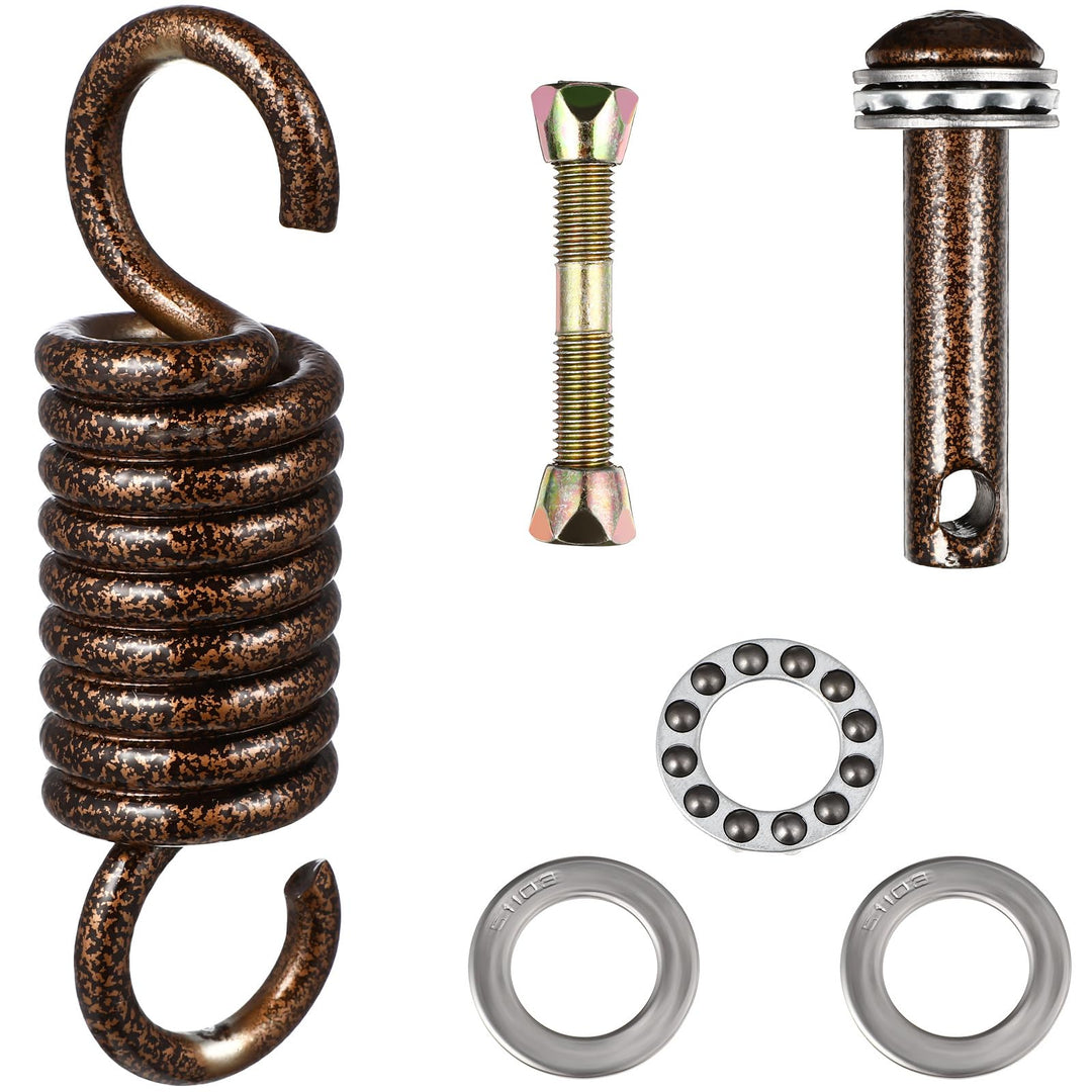 Cabilock Strapazierfähiges Hängematten-Set für Hängestühle, Hardware-Set, Hängematte, Federhaken, Hä