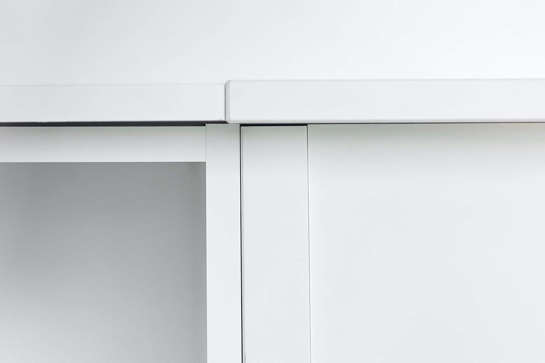 KraftKids Stauraumregal für Wickeltisch weiss passend für MALM Kommode