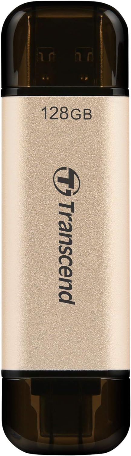 Transcend 128GB JetFlash 930C USB 3.2 Gen 1 Flash Drive TS128GJF930C, Rose Gold, 128GB