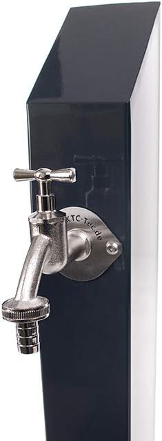 KTC Tec TRINKWASSER Wassersäule TSQS 1030 Anthrazit, Wasserzapfsäule Wasserzapfstelle Gartenzapfstel