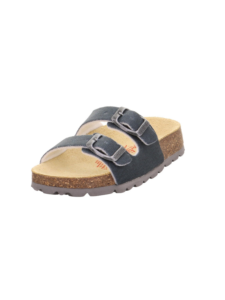 Superfit FUSSBETTPANTOFFEL Sandale 1-800111 Mädchen 24 EU Blau 8220, 24 EU Blau 8220