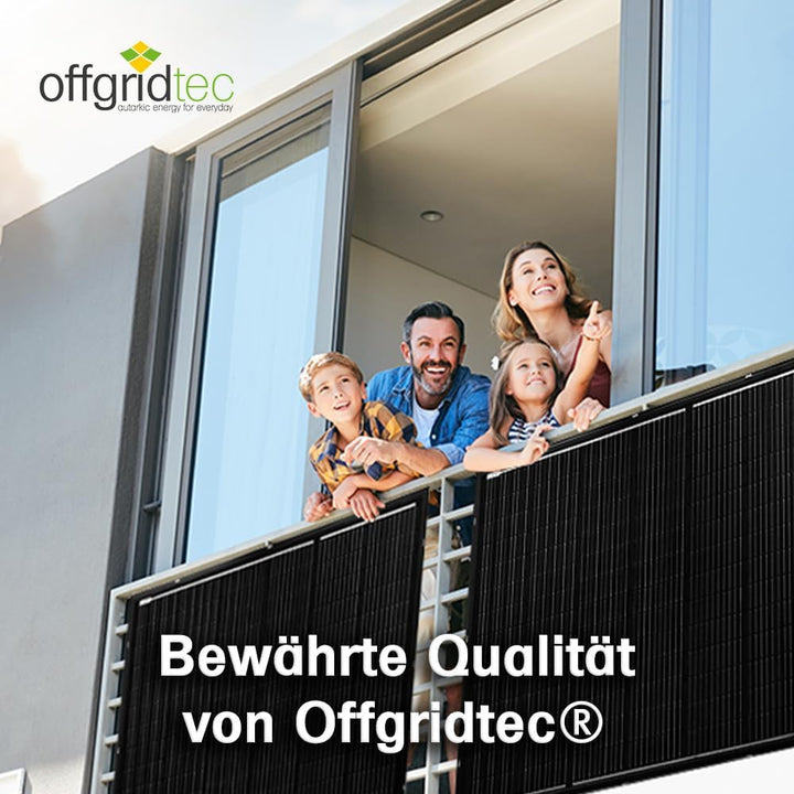 Offgridtec OLP 30W Solarpanel 12V Schindeltechnologie PERC V2, 30W