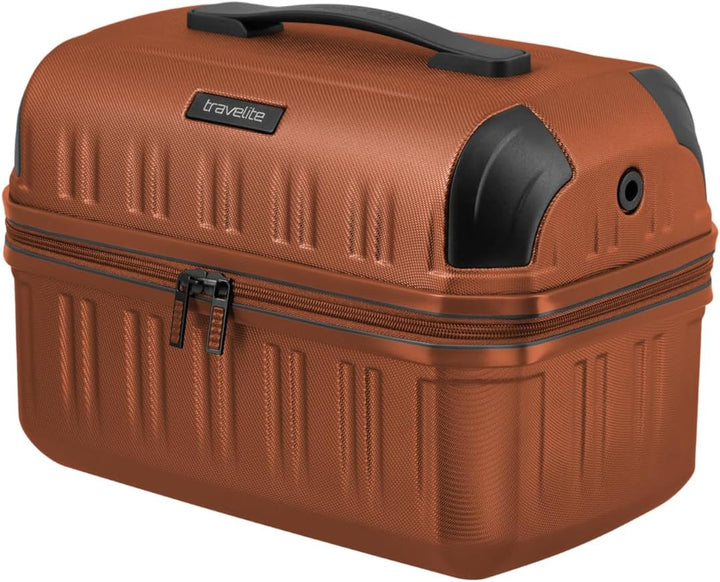 travelite Beautycase DYNAMIIC, Kosmetikkoffer Hartschale, 38 cm, 20 Liter | Kulturtasche für Damen &amp;
