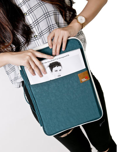 A4 Dokumente Tasche Ordner Multifunktions Dateien Organizer Messenger iPad Handtasche Lagerung Inhab