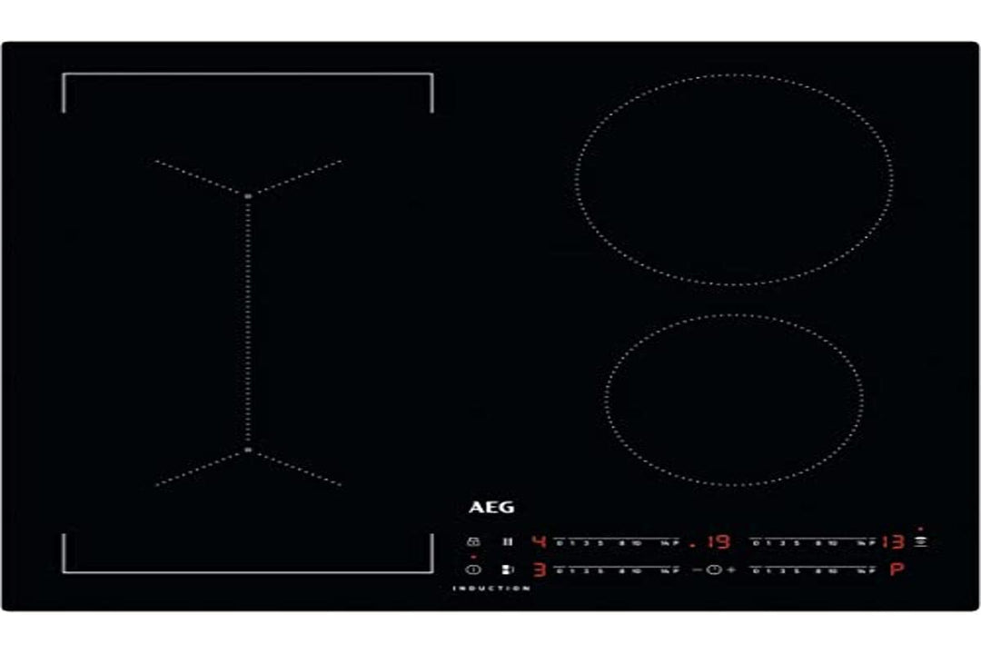 AEG IKB64443IB MaxiSense® Induktionskochfeld 60 cm 4 Kochzonen mit Brückenfunktion und kratzfester O