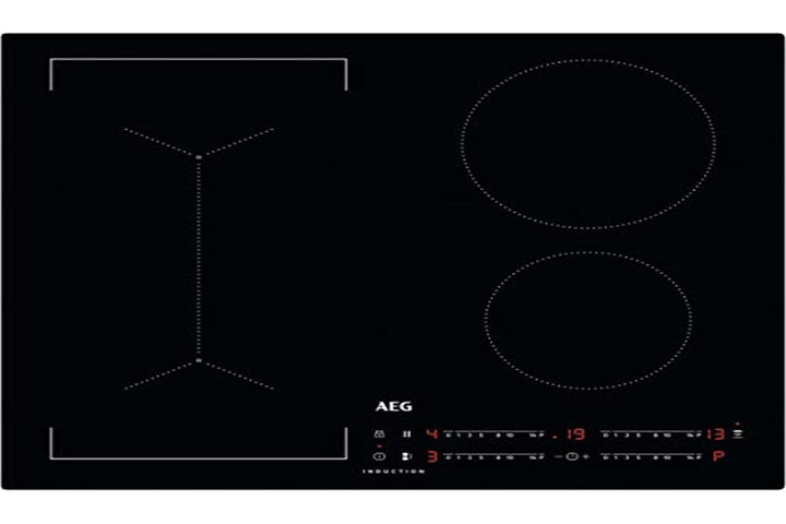 AEG IKB64443IB MaxiSense® Induktionskochfeld 60 cm 4 Kochzonen mit Brückenfunktion und kratzfester O