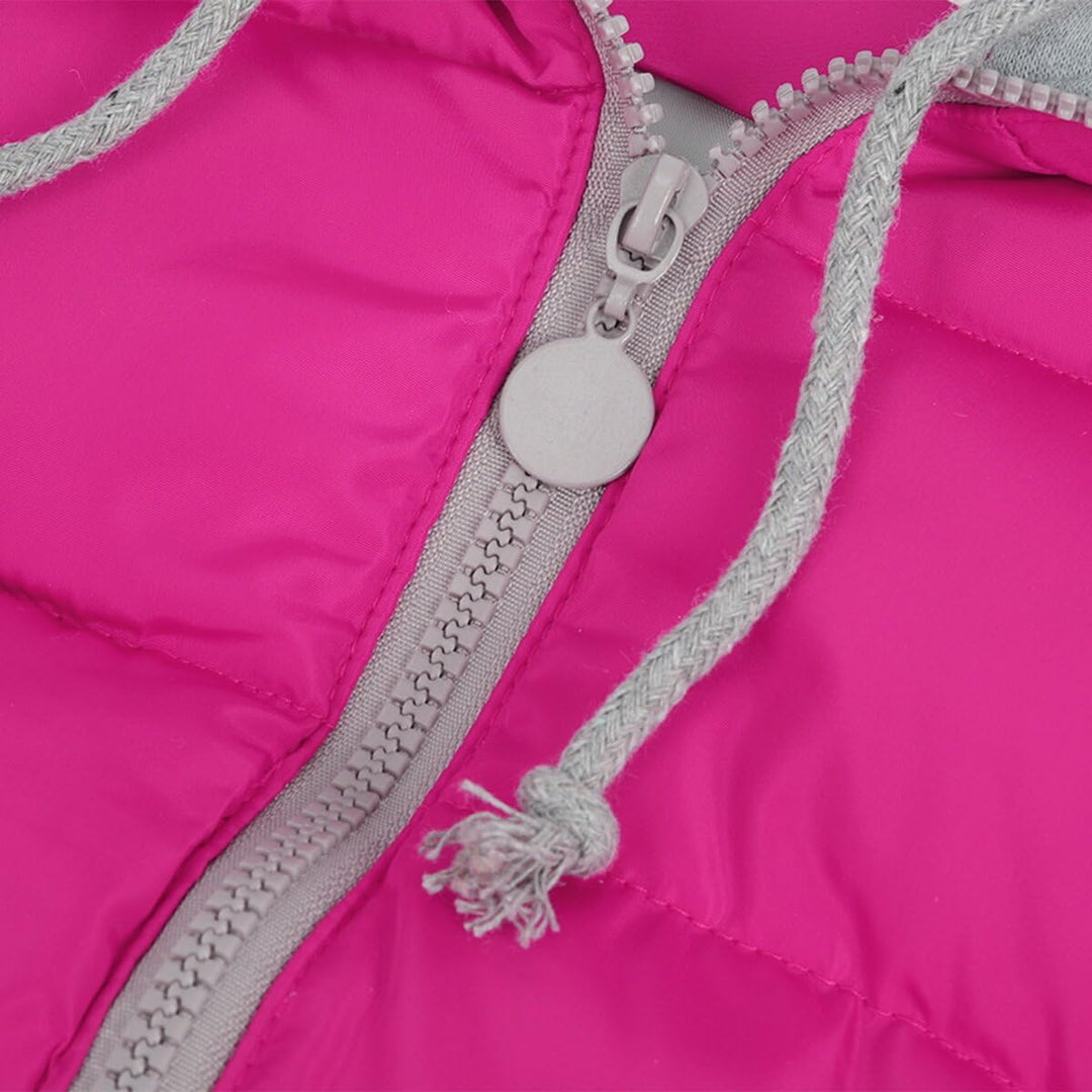 YOUTHUP West Damen Steppweste mit Kapuze Leicht Winterweste Freizeit Outdoor Ärmellos Jacke Gilet Bo