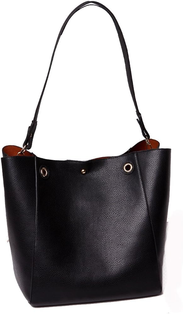 sqlp Damen Henkeltaschen Leder Gross Kapazität Shopper Tasche Student Schultasche Arbeit Handtasche