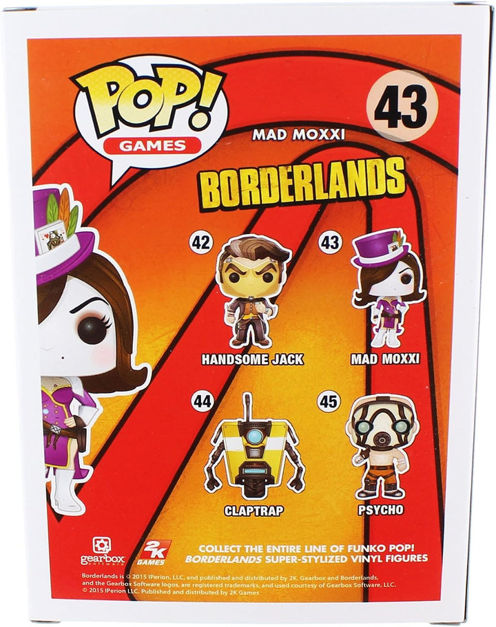 Funko 5763 POP! Vinylfigur: Borderlands: Mad Moxxi Einheitsgrösse, Einheitsgrösse