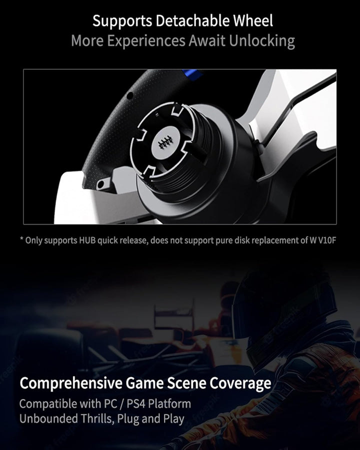 PXN V99 PC Racing Wheel mit Pedalen und Shifter, 3NM Force Feedback Lenkrad für Xbox One, Xbox Serie
