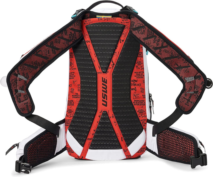 USWE Pow, Ski und Snowboard Rucksack mit Rückenprotektor, für Damen und Herren Pow 16l Weiss, Pow 16