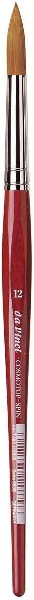 Da Vinci Series 5580 cosmotop Spin - Aquarell-Pinsel-4er Set Synthetik, no. 0, 2, 6, 12 Made in Germ