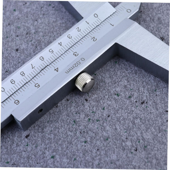 Tiefenmessschieber 0–150mm aus Legierung mit Box, Silber