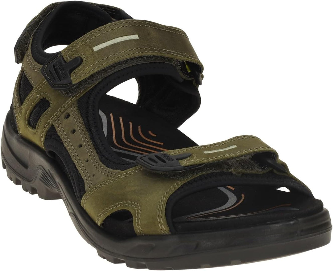 ECCO Herren Yucatan M Sandal 49 EU Tarmac, 49 EU Grün