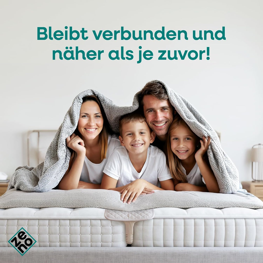 ZENO Liebesbrücke für Split King & Lückenfüller - Twin zu King Bettverbinder - Premium High-Density