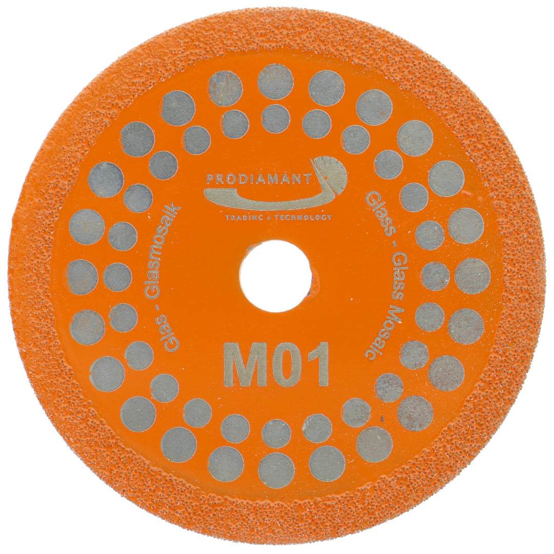 PRODIAMANT Diamant-Trennscheibe 75mm x 10mm M01 Glas Glasfliesen Glasmosaik Diamanttrennscheibe für