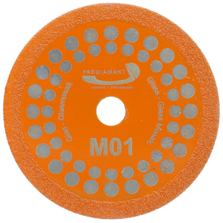 PRODIAMANT Diamant-Trennscheibe 75mm x 10mm M01 Glas Glasfliesen Glasmosaik Diamanttrennscheibe für