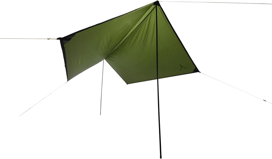 GRAND CANYON Zuni 3, 3 x 3m Multifunktion Tarp / Sonnensegel inkl. Stangen, Zeltplane, Wasserdicht,