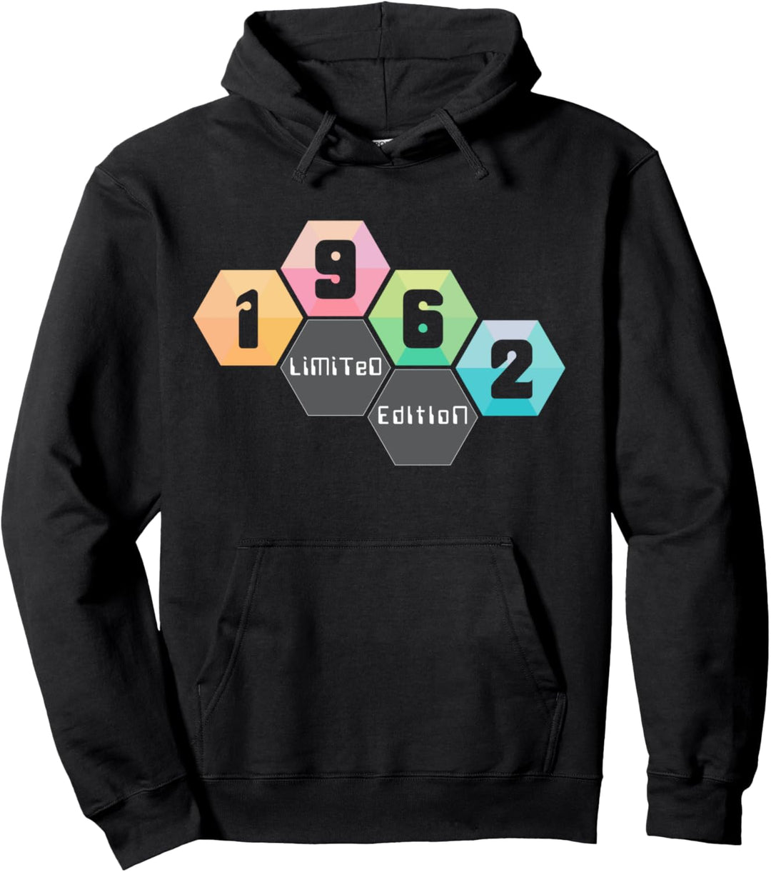 62. Geburtstag Mann Frau 62 Jahre 1962 Deko Lustig Geschen Pullover Hoodie