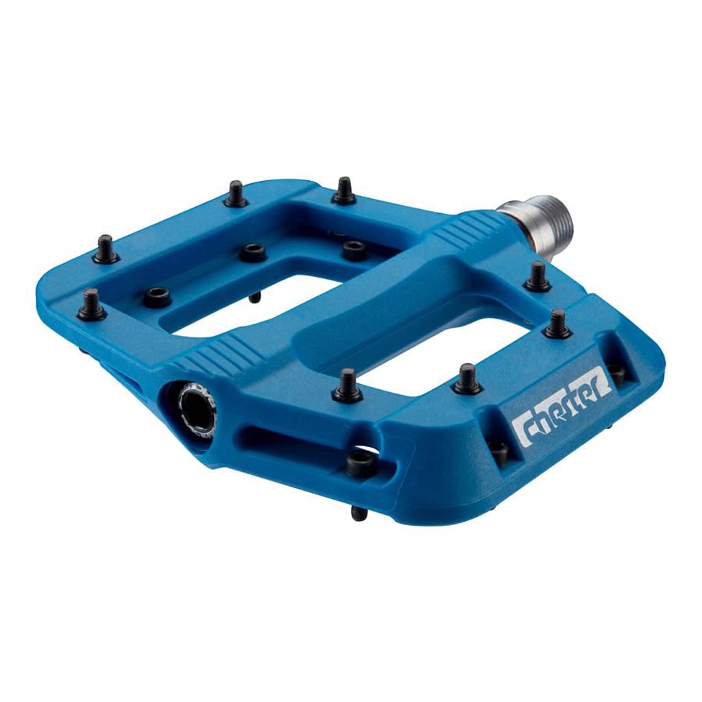 Race Face Chester Pedal Blau 15mm-18,4mm, Blau 15mm-18,4mm