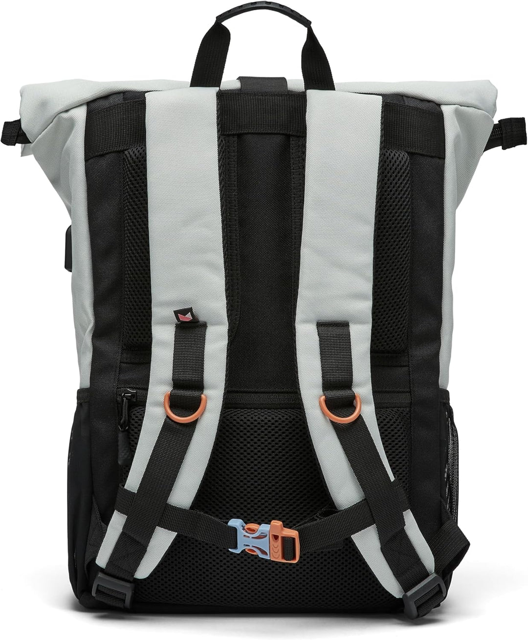 Ela Mo Rucksack Damen - Rolltop schön u. durchdacht - Laptop Rucksäcke für Frauen - Anti Diebstahl T