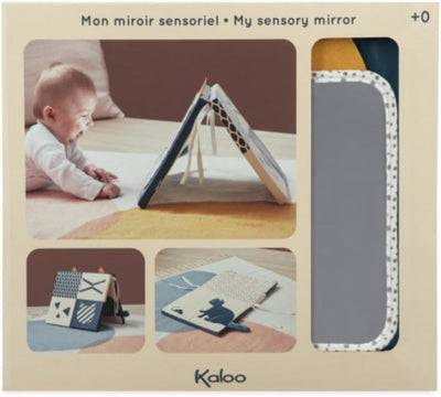 KALOO - Stimuli - Mein Sensorischer Spiegel - Sensorisches Babyspielzeug - 4 unterschiedliche Fläche