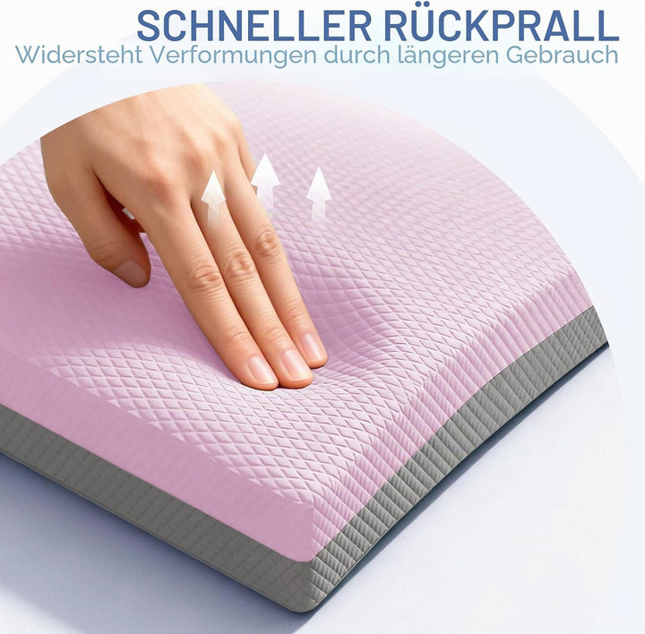 Balance Pad 2er-Sets, 40x33cm Balancekissen Rutschfest, Balance Pad Pferd für Gleichgewicht, Stabili
