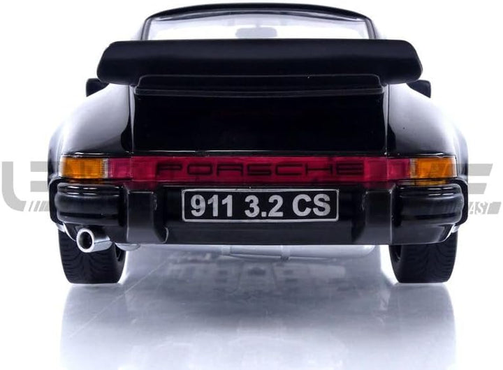 KK Scale KKDC180873 - Porsc. 911 Carrera 3.2 Clubsport Black & Red 1989 - massstab 1/18 - Sammlerstü