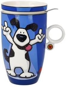 Teetasse mit Deckel und Sieb Rock On Ed Heck - Pop Art