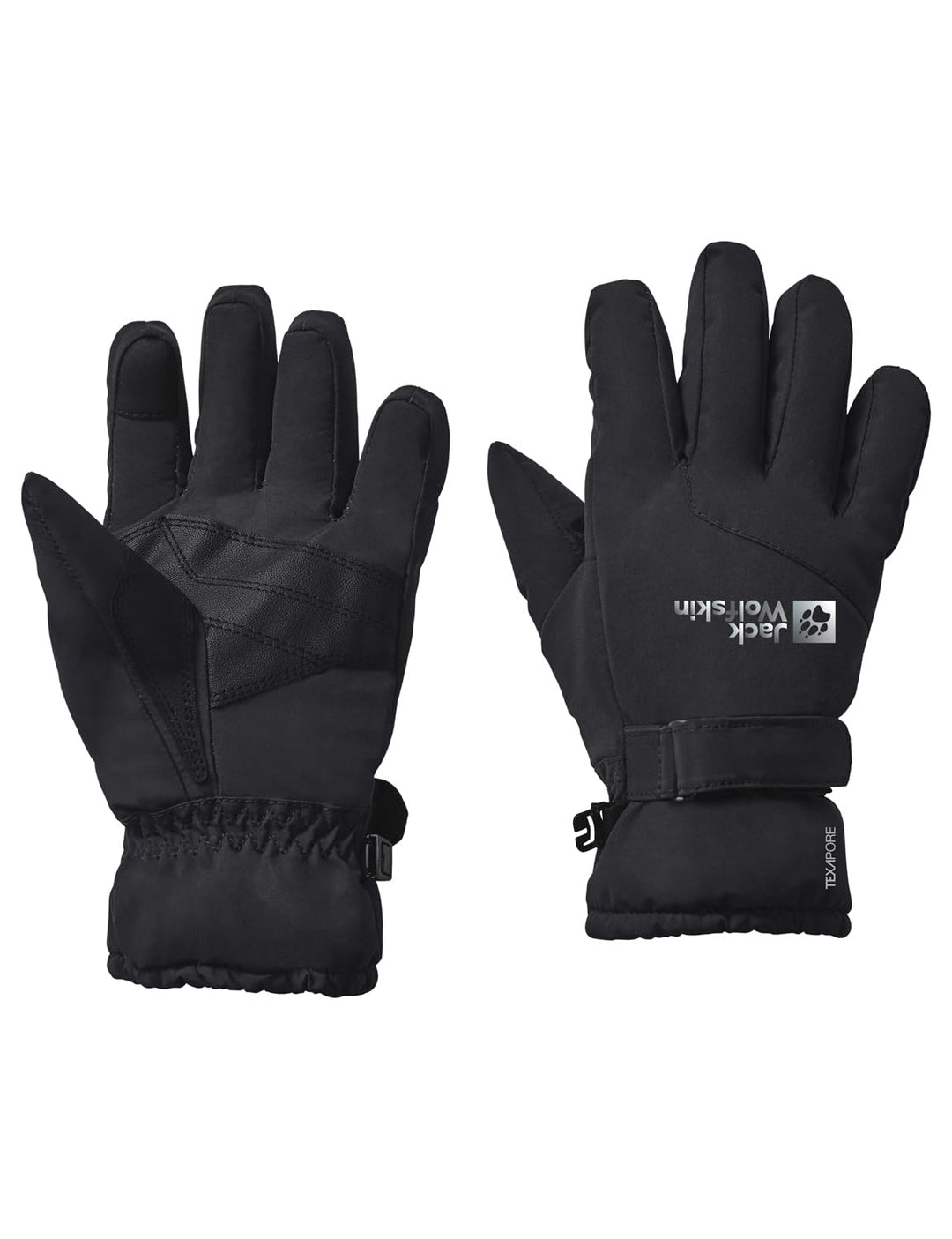 Jack Wolfskin Kinder 2l Winter Glove K Handschuh 128 Schwarz, 128 Schwarz