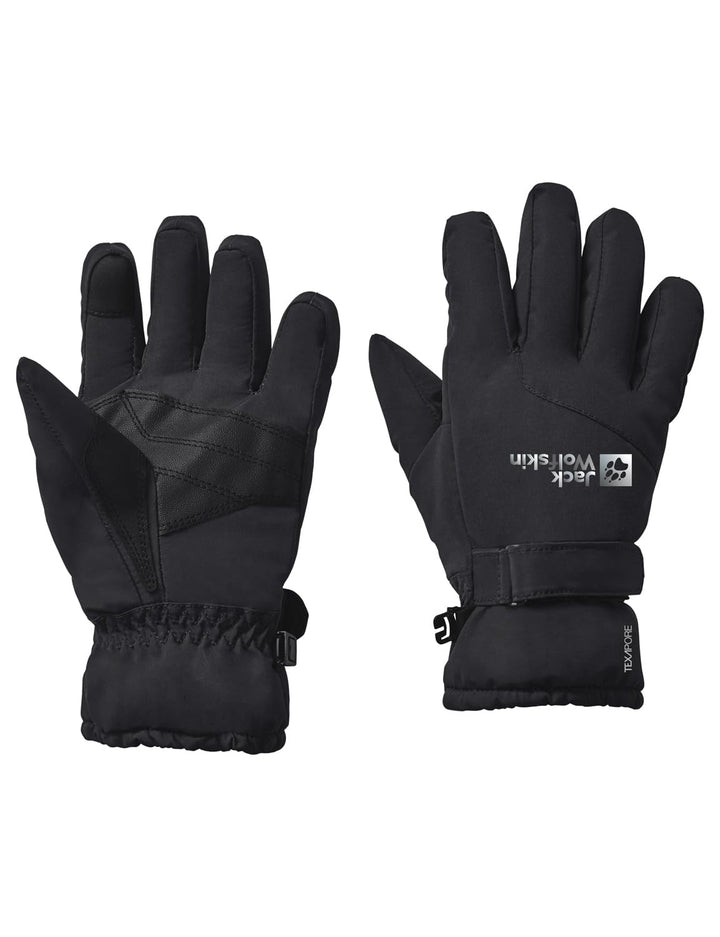 Jack Wolfskin Kinder 2l Winter Glove K Handschuh 128 Schwarz, 128 Schwarz