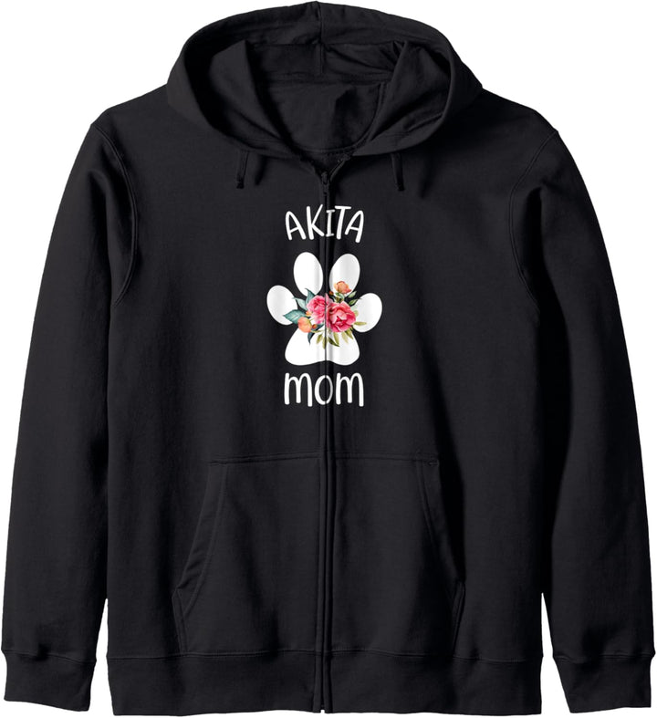 Akita Mom für Frauen, Frau, Freundin oder Kinder Kapuzenjacke