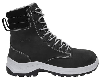 ELTEN Sicherheitsschuhe LILLY black High ESD S3, Damen, Lederschuh, robust, warm, schwarz, Stahlkapp