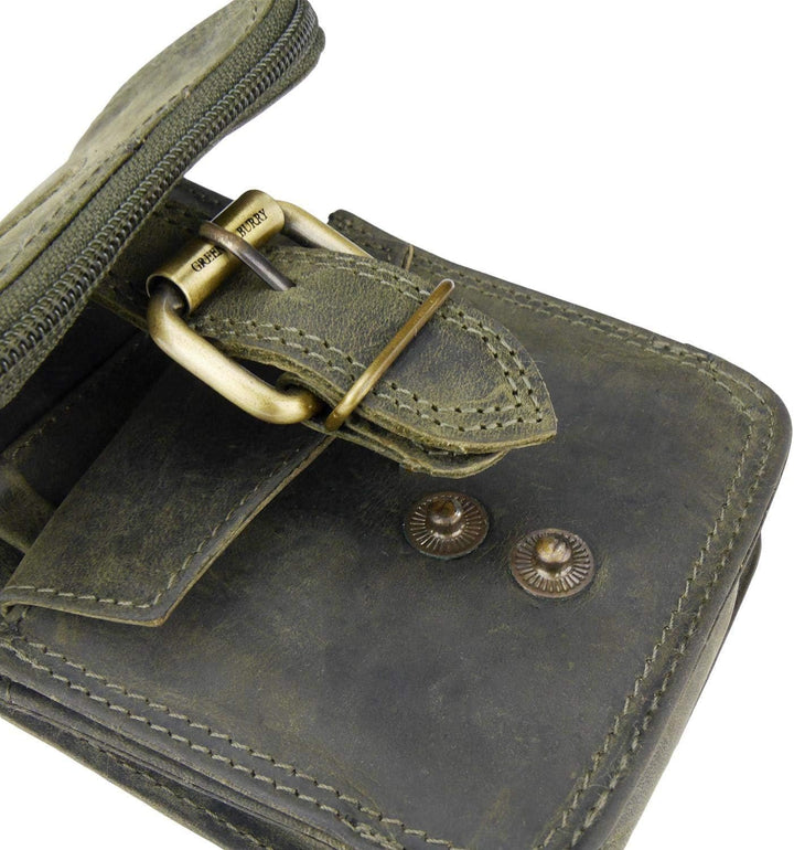 Greenburry Damen Vintage Tasche talla única khaki, talla única khaki