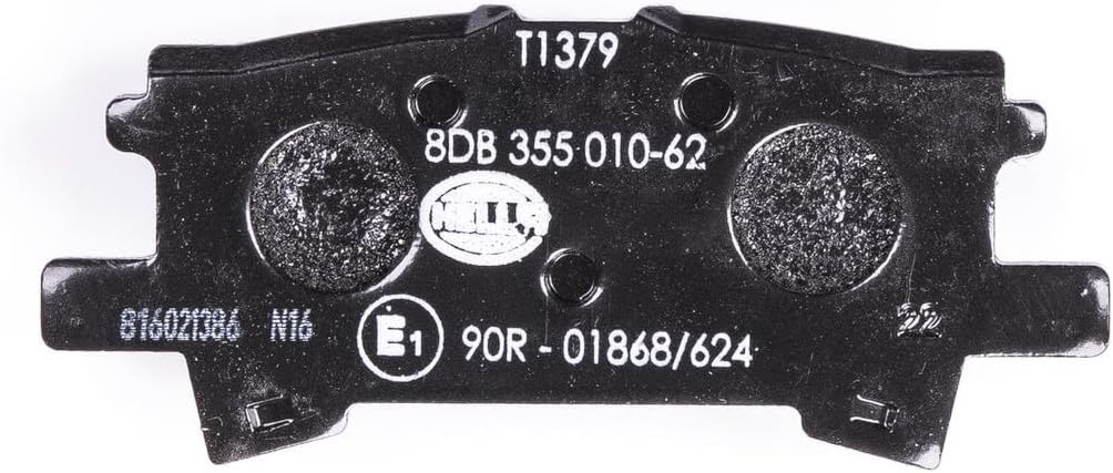 HELLA PAGID 8DB 355 010-621 Bremsbelagsatz - T1379 - Dicke/Stärke: 15.2mm - Bremssystem: Sumitomo -
