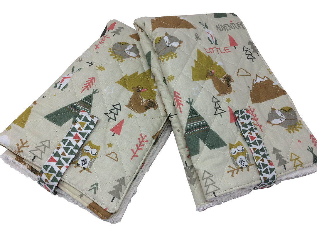 ADVENTURE Mobile Wickelunterlage Baby unterwegs mit Fächern