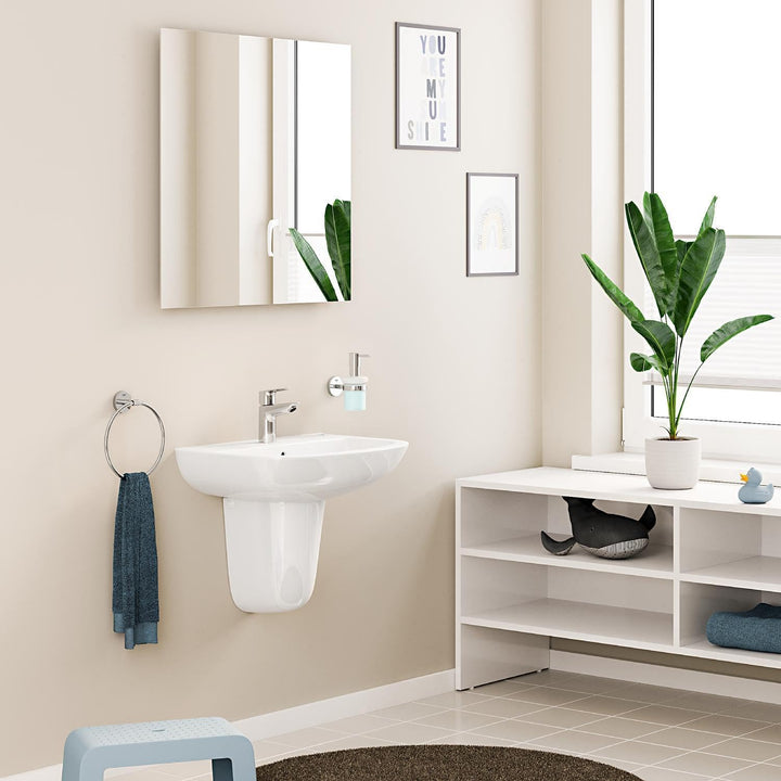 GROHE StartEdge - Einhand- Waschtischarmatur (wassersparend, schnelle Montage, mit Temperaturbegrenz