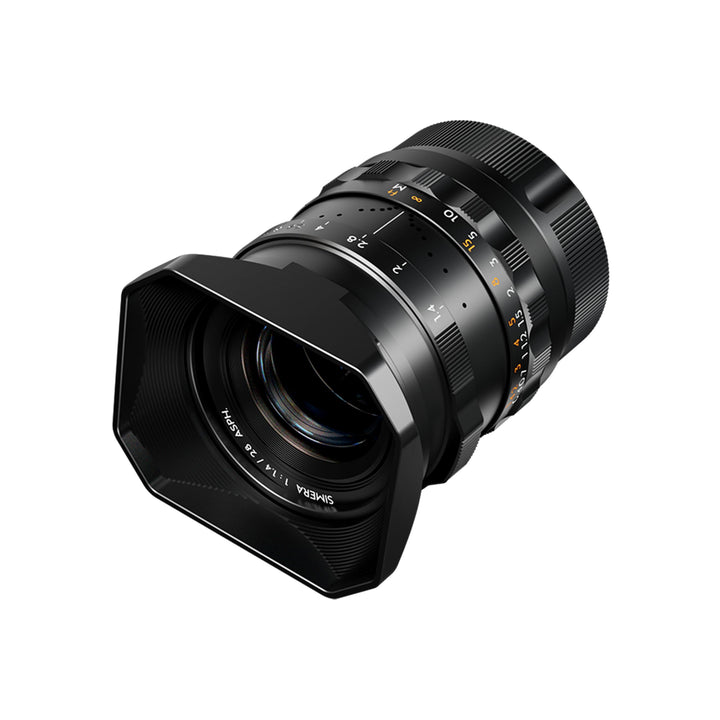 Thypoch Simera 28mm f1.4 ASPH. for Leica M Mount - Black